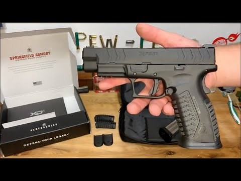 10MM Springfield Armory XDM Elite OSP 4.5”(Review,Shoot&Clean)