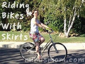 Riding on Bikes with Skirts - A Summer of No Pants Guest Post - Darcie's Blog