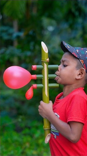 Bamboo Creations with Three Colour Balloons Toys #craft