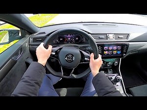 2022 Skoda Superb Combi Sportline 2.0 TSI - pov test drive