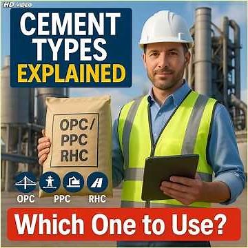 Types of Cement Explained 🏗️: Uses, Properties & Strengths Simplified!