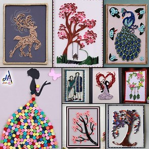 70K views · 2K reactions | Linda!!.. Paper Quilling DIY Room Decor ! Best Craft Ideas For Small House || Art of Quilling https://www.youtube.com/channel/UC-R7CSps_FulZ14qBwCCVkA | Hetal's Art - Creation | Facebook