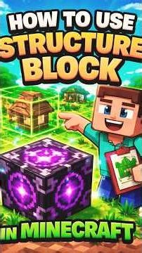 How to use Structure Block in Minecraft