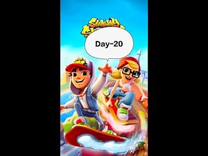🔴subways Surfers Day-20 🏄‍♀️ #trending #subwaysurfers #gaming #games #shortsfeed #live