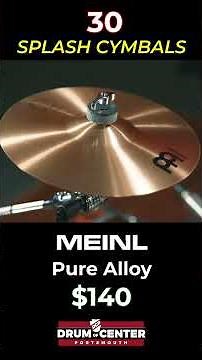 10" Splash Cymbals Compared! #drums #drummer #cymbals