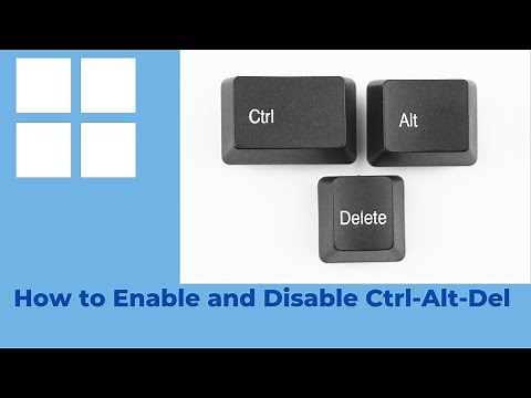 How to enable and disable Ctrl Alt Del in Windows 11