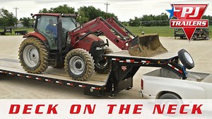 Need more space on your PJ gooseneck trailer? The PJ removable deck on the neck is a game changer. This deck allows you to maximize your available deck space. Also note, the deck on the neck can be ordered as a part from your local PJ dealer. Learn More http://www.pjtrailers.com/options/deck-on-the-neck/ | PJ Trailers