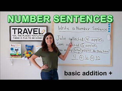 How to Write Number Sentences