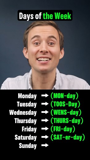 Brian Wiles on Instagram: "DAYS (U.S. Pronunciation)"