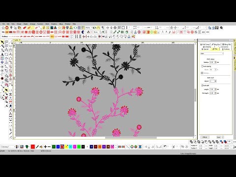 Wilcom E4 Traveling Tutorial | Part by Part Embroidery Design