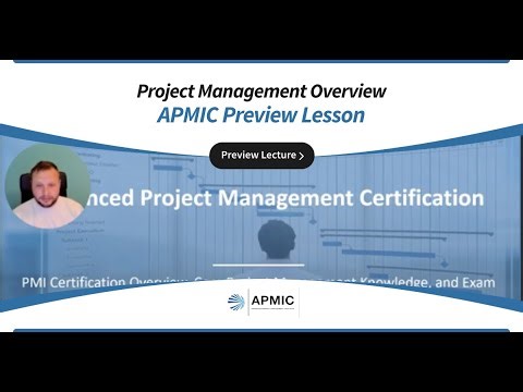 APMIC Preview Module: A Practical, PMI-Aligned Introduction to Project Management Certification