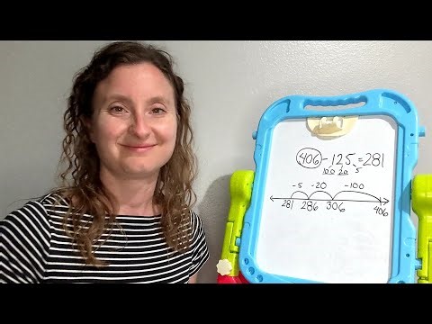 Subtraction Using an Open Number Line