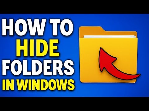 How to Hide a Folder in Windows 10 & 11 | No Software Needed