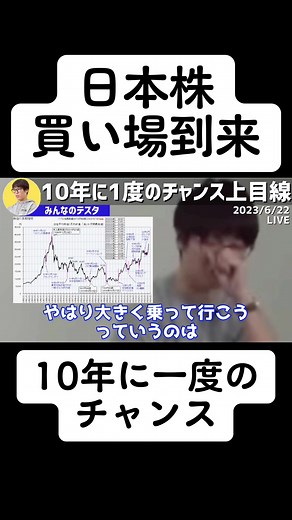 【テスタが買った銘柄公開】10年に一度のチャンス！日経平均はまだ上目線 #テスタ切り抜き #商社 #半導体 #テレビ局 #メルカリ #PBR #双日 #三菱商事 #fyp