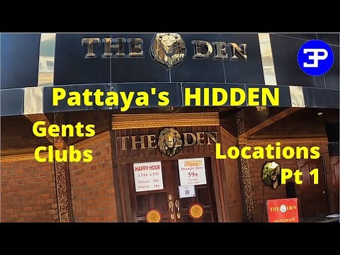 Pattaya's Hidden Gentleman's Drinking Clubs, Locations Pt 1