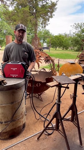 1.1K reactions · 54 shares | Check out this very inexpensive Plasma cutter! #purviancemetalart #arccaptain #arccaptaincut55pro #firepit #handcut #metalart #plasmacutting | Purviance Metal Art | Facebook