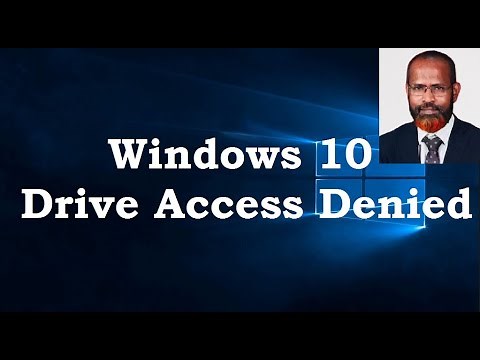 Fix Drive Access is denied in windows 10 | Hard disk is not accessible