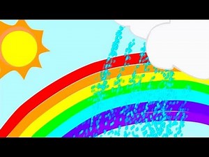 Childrens Educational Videos: Learn the Rainbow Colors - Song for Children & Toddlers! ABC 123
