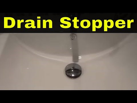 How To Use A Sink Pop Up Drain Stopper-Easy Tutorial
