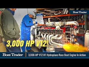 The Ultimate Powerhouse: Witness This Incredible 3,000 HP V12 Engine in Action