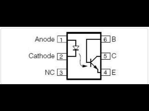 4N35 optocoupler circuit using a switch or a photo resistor