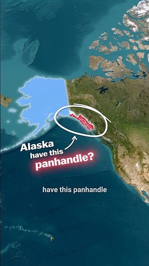 Alaska Panhandle 🇺🇸 Why Does USA Have It and Not Canada? 🤔