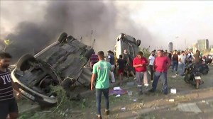 COMING UP: As of Wednesday afternoon, at least 137 people have been killed and more than 5,000 injured by explosions that shook the Lebanese capital of Beirut, according to the country’s health minister. Charlie D'Agata has the latest tonight, watch the CBS Evening News at 6:30 p.m. ET. https://cbsn.ws/2EVpWuU | CBS Evening News