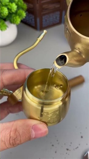 Brass lucky bag water filter pipe#trending #viral #short video,path,021