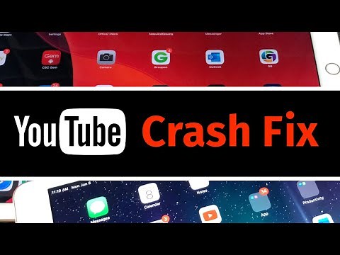 YouTube App Crashing on iPad - FIX