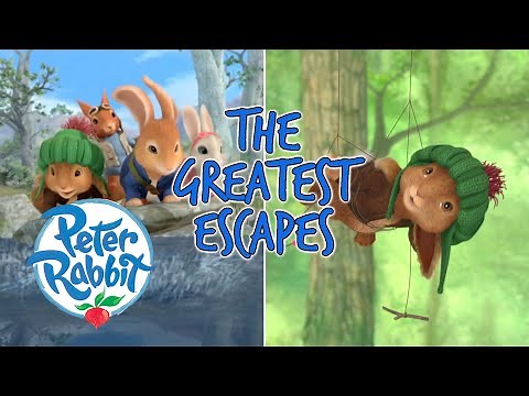 ‪@OfficialPeterRabbit‬ - Greatest Escapes | Cartoons for Kids