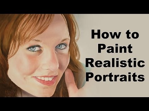 How to Paint Faces - Realistic portrait painting tutorial