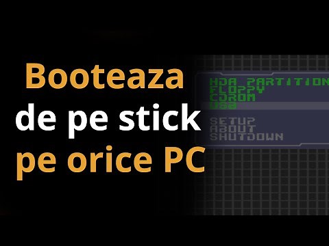 Booteaza de pe stick pe orice pc