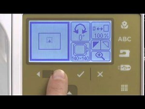 SINGER® STUDIO™ Embroidery Machine Editing, Saving & Deleting Designs