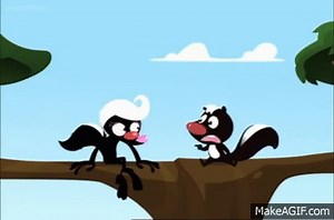 Skunk Fu The Art of Seeing Blind / The Art of Monkey Love on Make a GIF