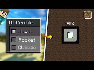 (5 addon) Minecraft Pocket edition change JAVA version