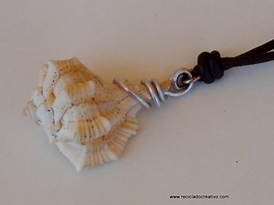 Cómo realizar un colgante con una caracola de mar