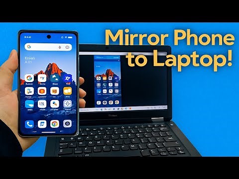 How to Screen Mirror Android to Laptop Wirelessly| Easy & Quick Method