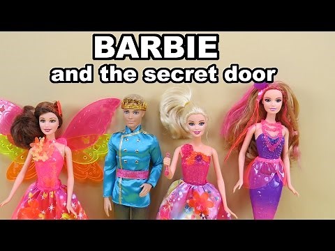Barbie and the Secret Door Princess Alexa Nori Romy Prince Kieran toys dolls presentation