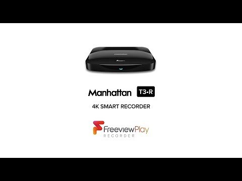 Manhattan T3•R Freeview Play 4K Smart Recorder Overview