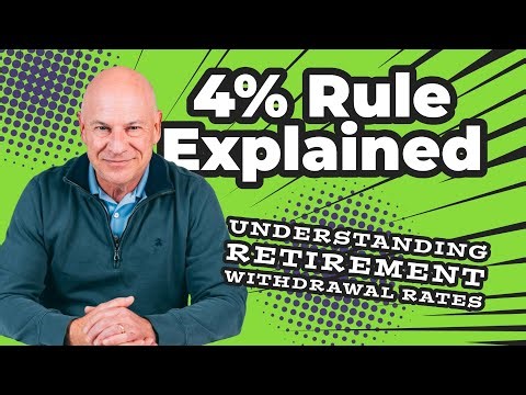 Withdrawal rate in retirement | 4% rule explained | Is 10% too much?