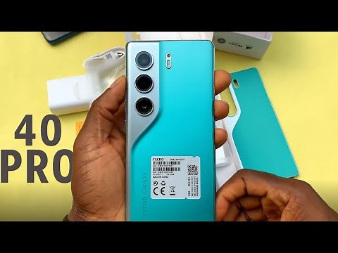 Tecno Camon 40 Pro: Unboxing And First Impressions ⚡