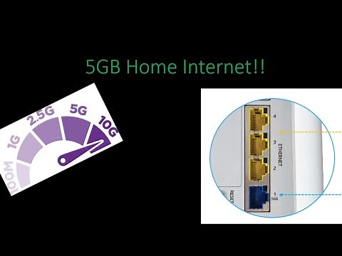 Getting Ready For 5GB Internet with At&t Fiber!