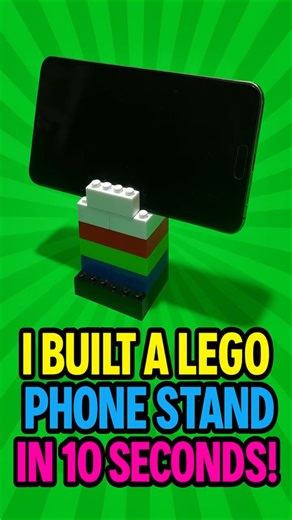 I BUILD A LEGO STAND IN 10 SECONDS!