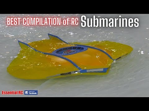 BEST COMPILATION of RADIO CONTROLLED (RC) SUBMARINES