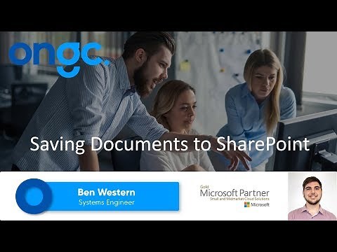 Saving Documents to SharePoint Tutorial