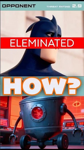 Why Universal Man became the first to fall in The Incredibles #theincredibles #incredibles #pixar