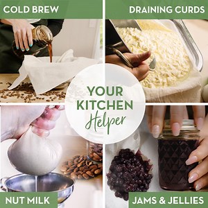 Reusable Cheesecloth - The Best for Basting, Draining, and Steaming