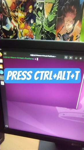 Press Ctrl +Alt+T in Linux 🔥| Linux Tips Day -027| #techreels #reel #short #Linux #Linuxtips