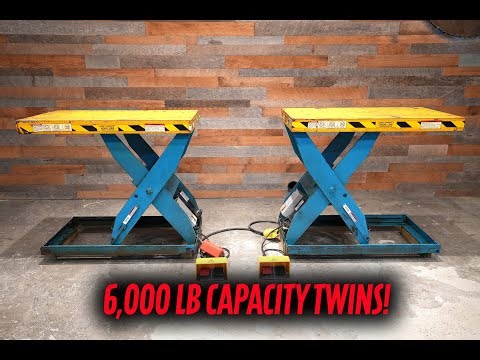 FPPOV - MAX Lift Table 6,000 LB 25 X 48″ Lift Table