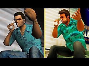 GTA The Trilogy Remastered Vs Original Graphics Comparison (GTA Vice City, GTA San Andreas, GTA 3)